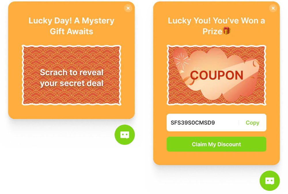 Gamified Scratch Cards